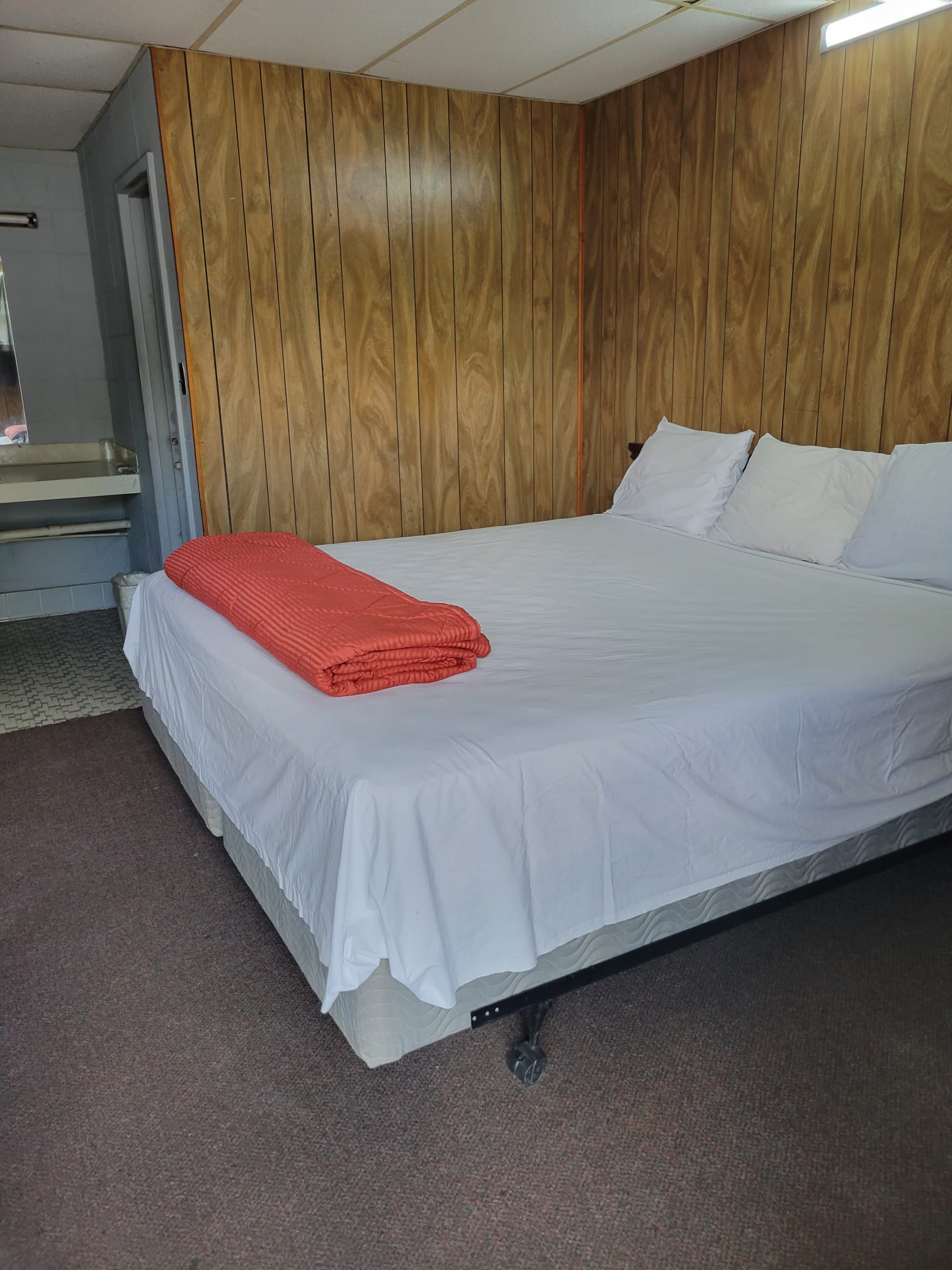 King room at Economy Inn
